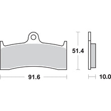 SBS HF Brake Pads - YZF 750 [MPN: 729HF]_470794