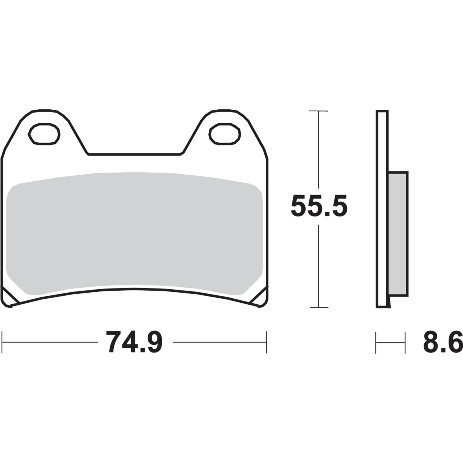 SBS HF Brake Pads [MPN: 706HF]_470782
