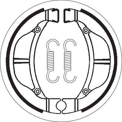 SBS Brake Shoes Fits Kawasaki/Suzuki [MPN: 2093]_471560