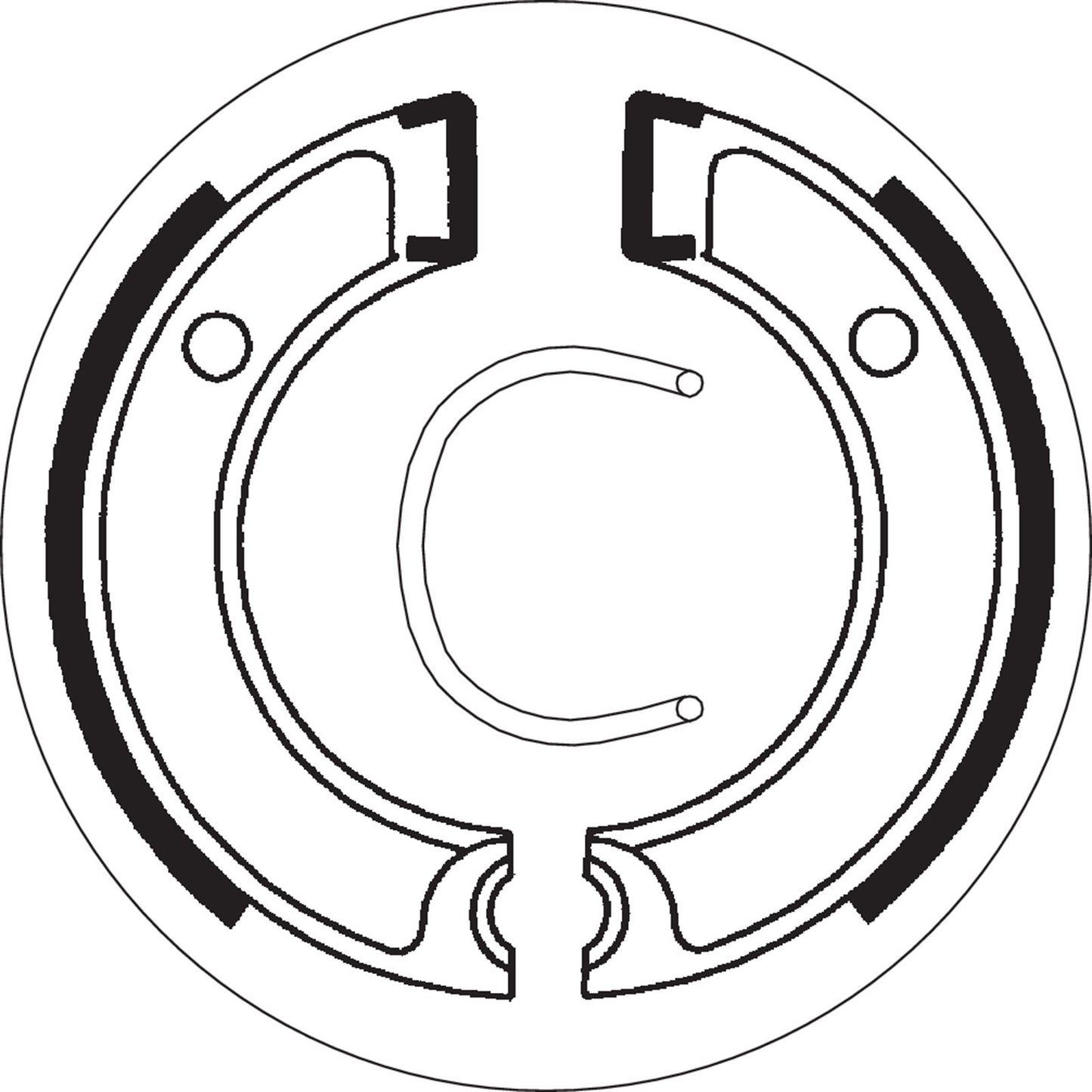 SBS Brake Shoes for Yamaha [MPN: 2112]_471564