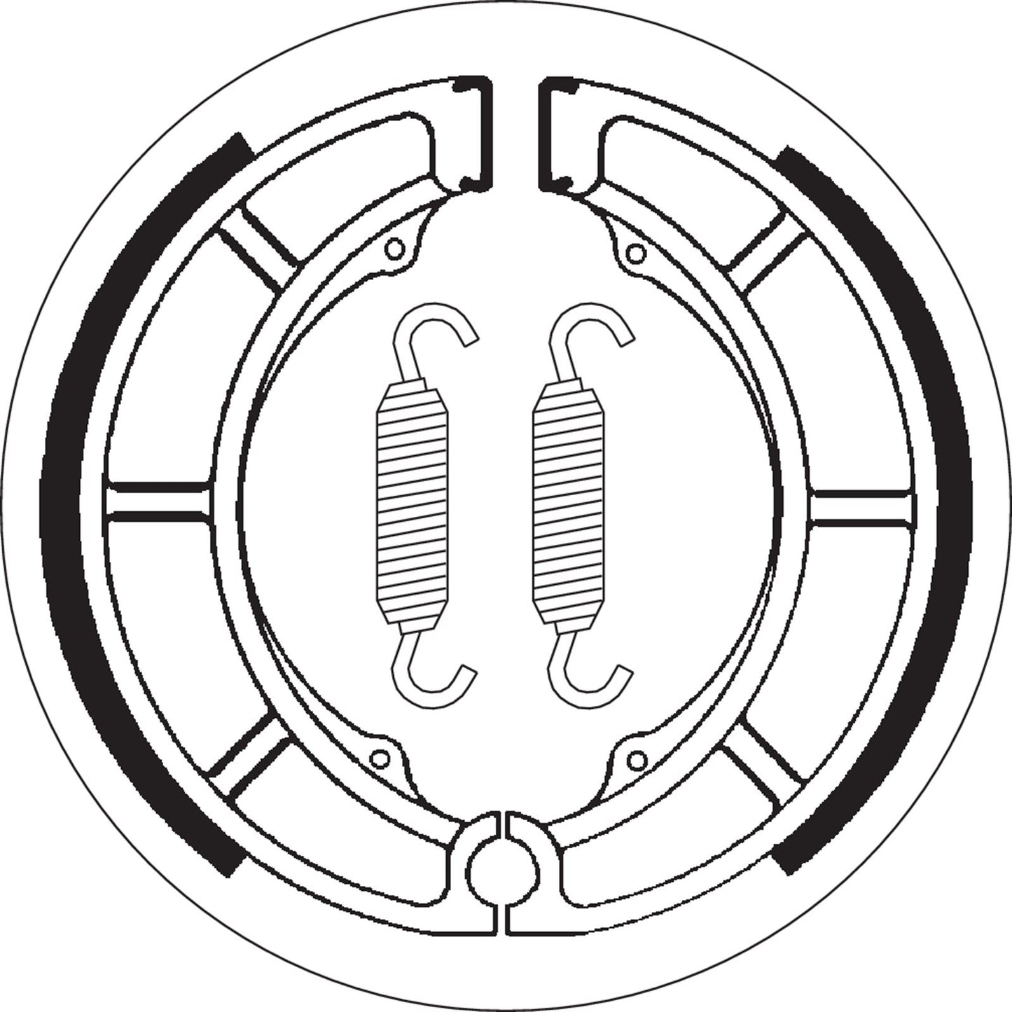 SBS Brake Shoes For Suzuki [MPN: 2052]_471536