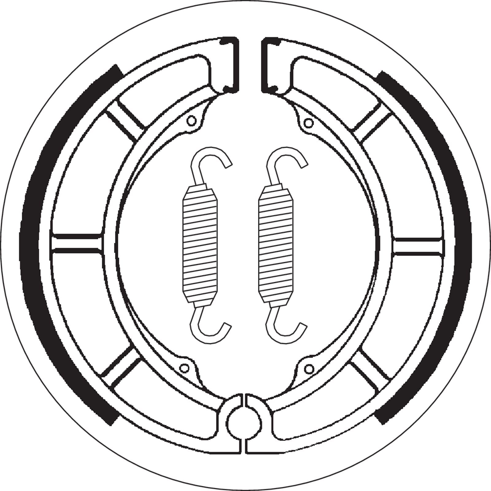 SBS Brake Shoes For Suzuki [MPN: 2052]_471536