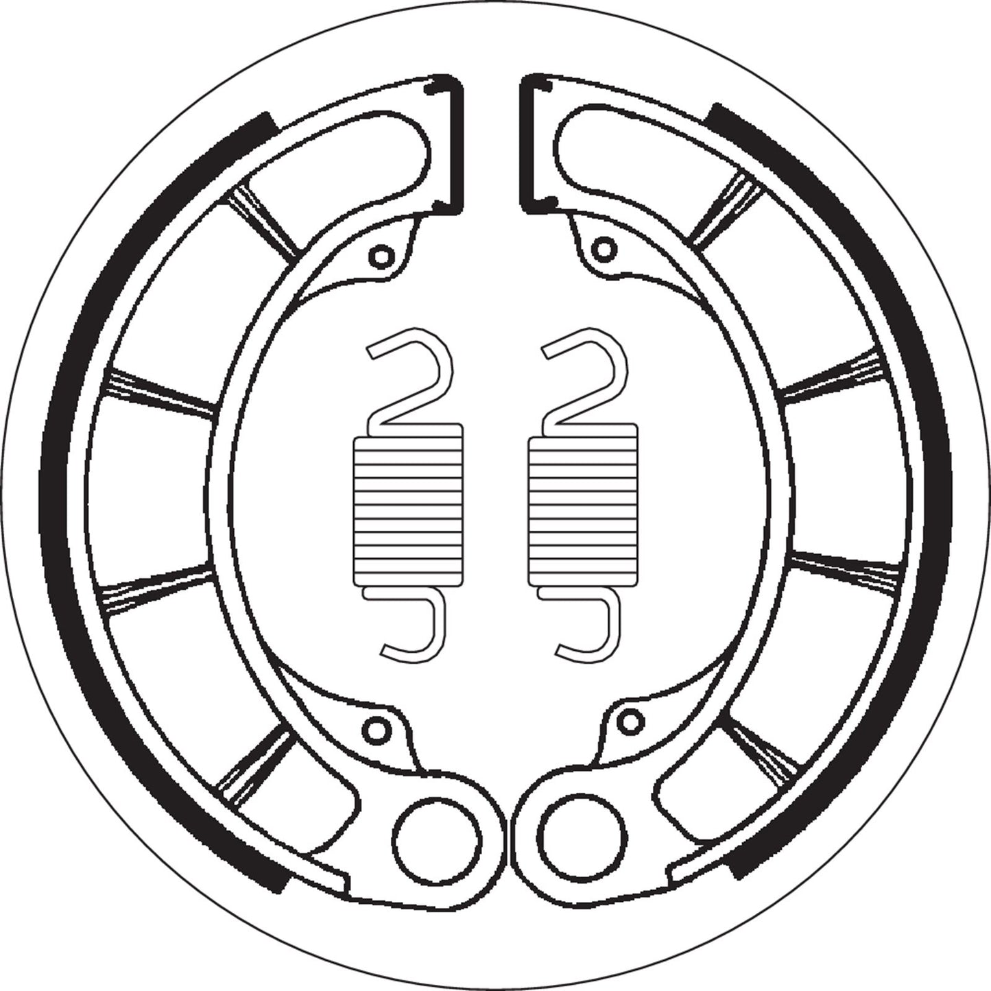 SBS Brake Shoes for Honda [MPN: 2059]_471543