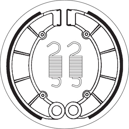 SBS Brake Shoes for Honda [MPN: 2027]_471511
