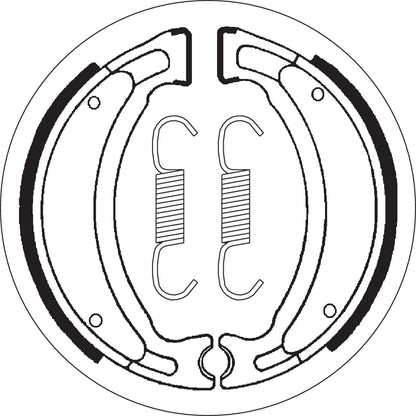 SBS Brake Shoes for Yamaha [MPN: 2028]_471513