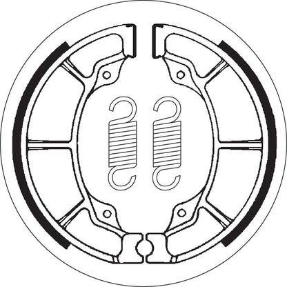 SBS Brake Shoes for Honda/Polaris [MPN: 2019]_471501