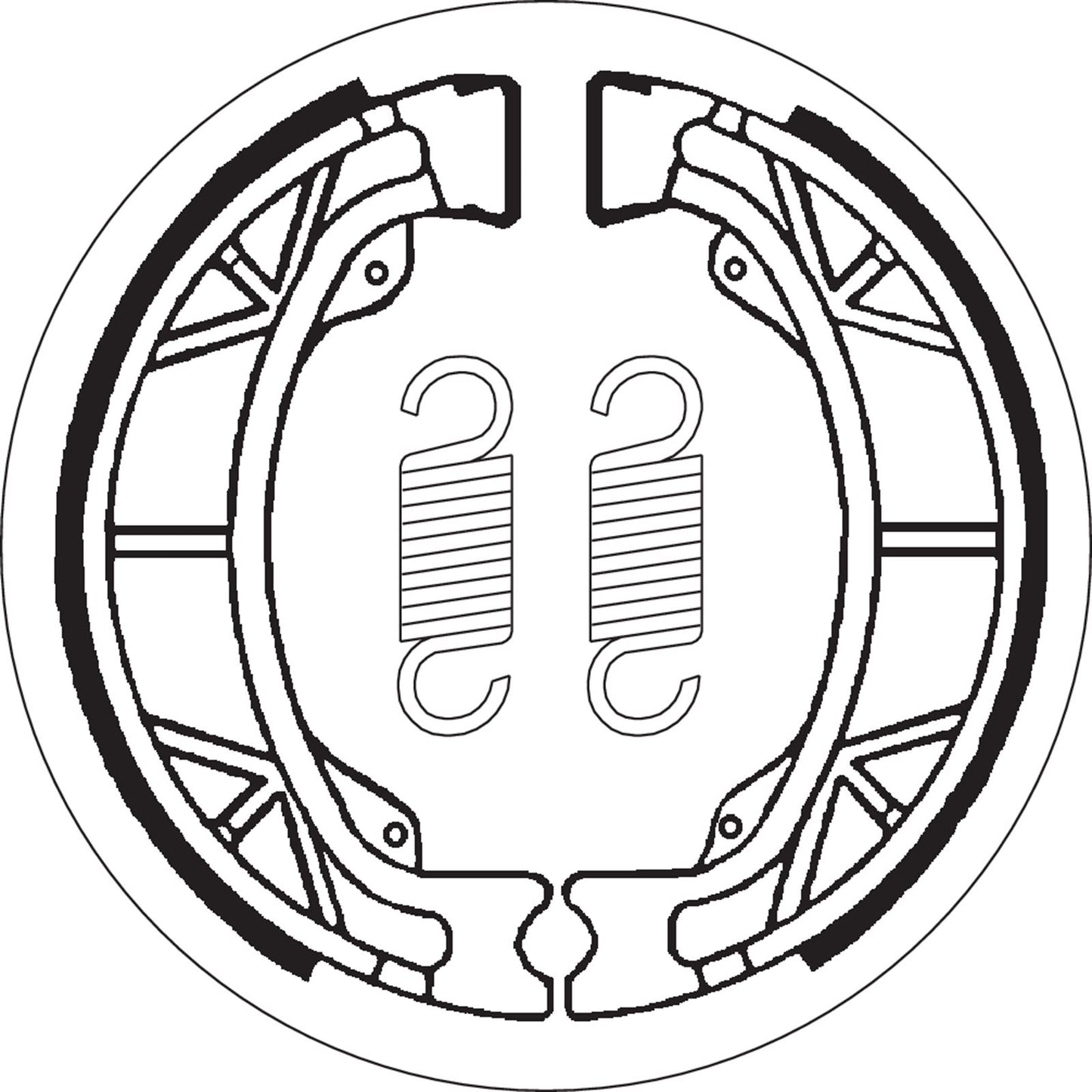 SBS Brake Shoes [MPN: 2012]_471488