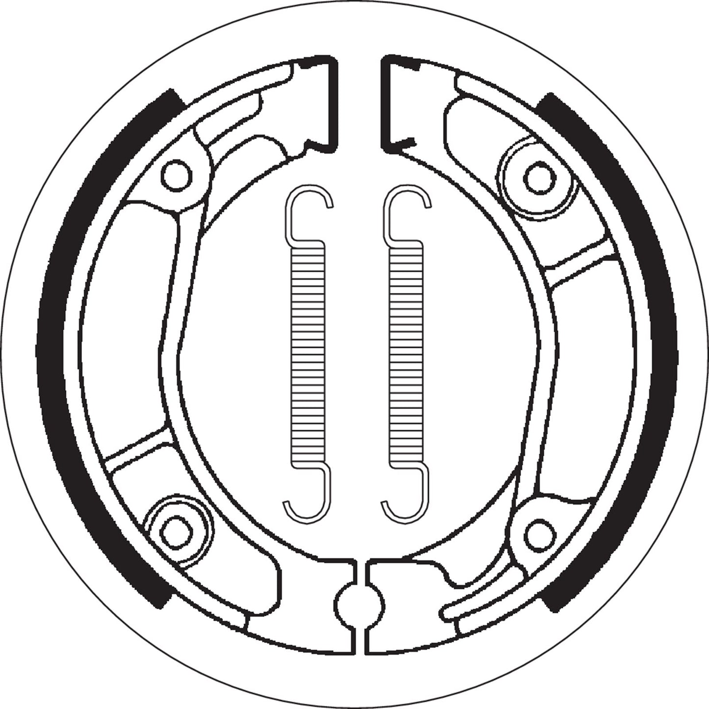 SBS Brake Shoes for Honda [MPN: 2013]_471490