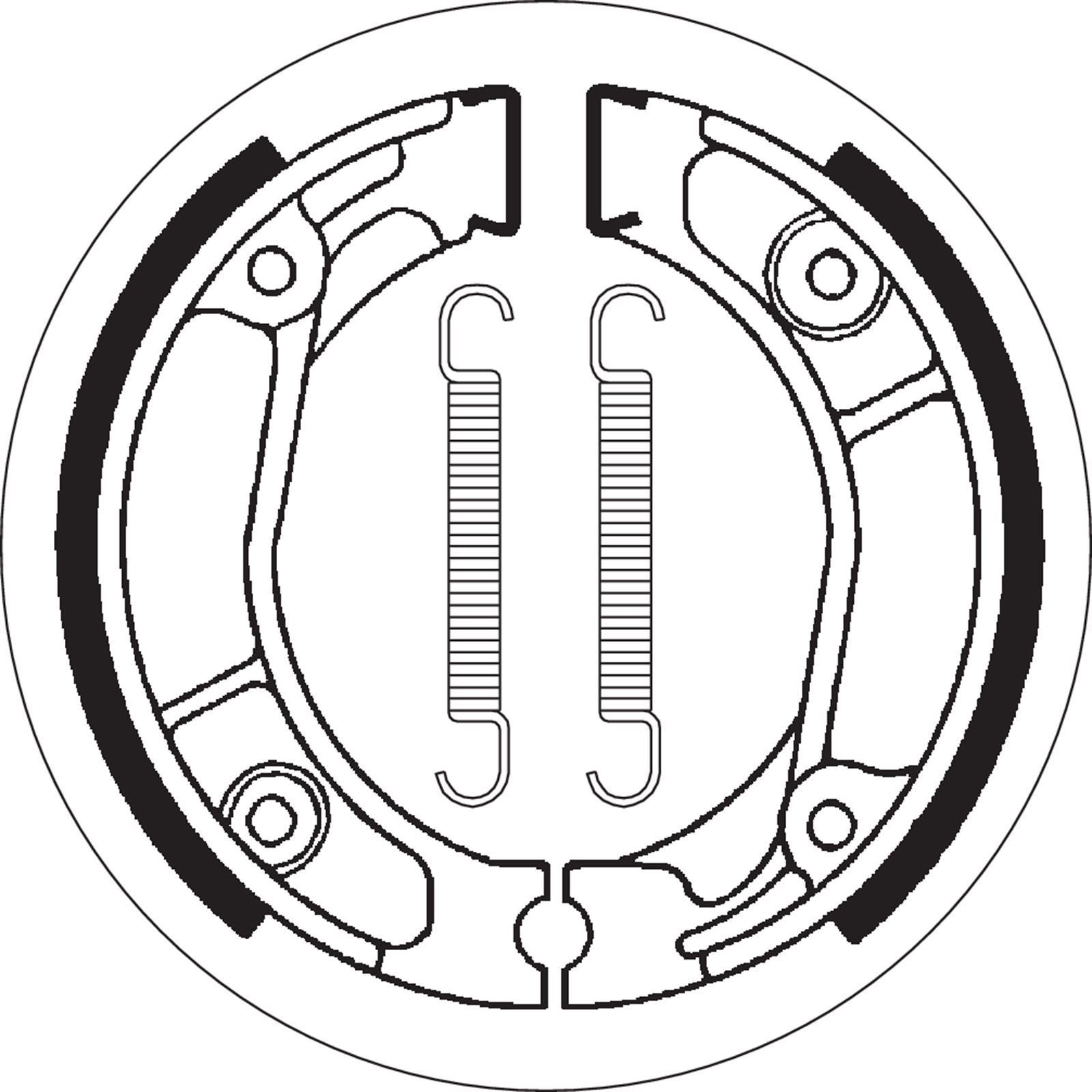 SBS Brake Shoes for Honda [MPN: 2013]_471490