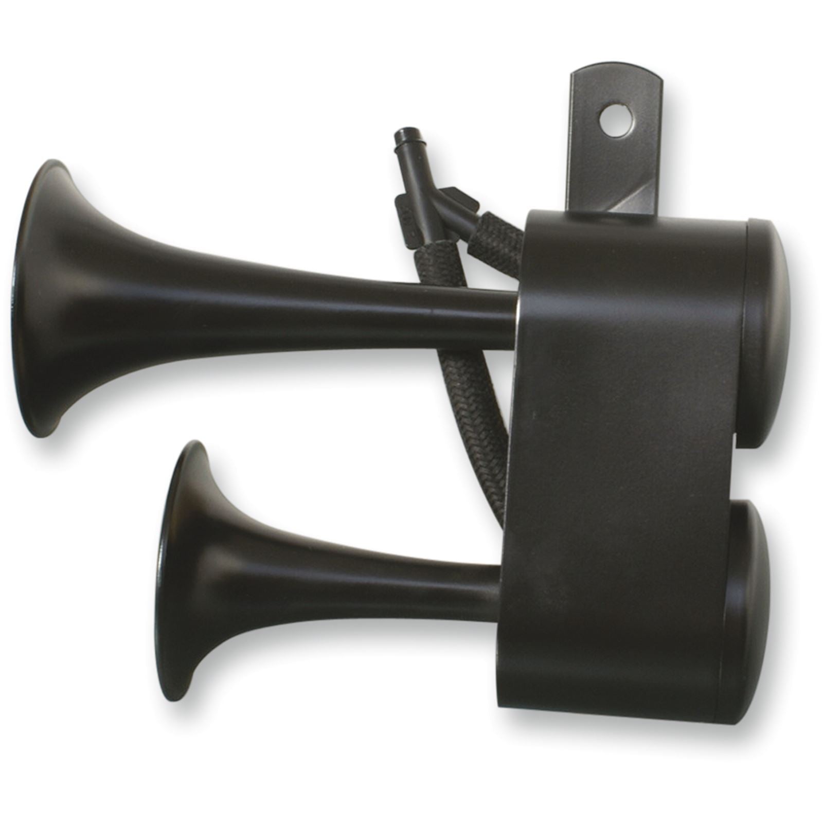 Rivco Products Dual  - Air Horns - Black [MPN: AHHDBK]_466725