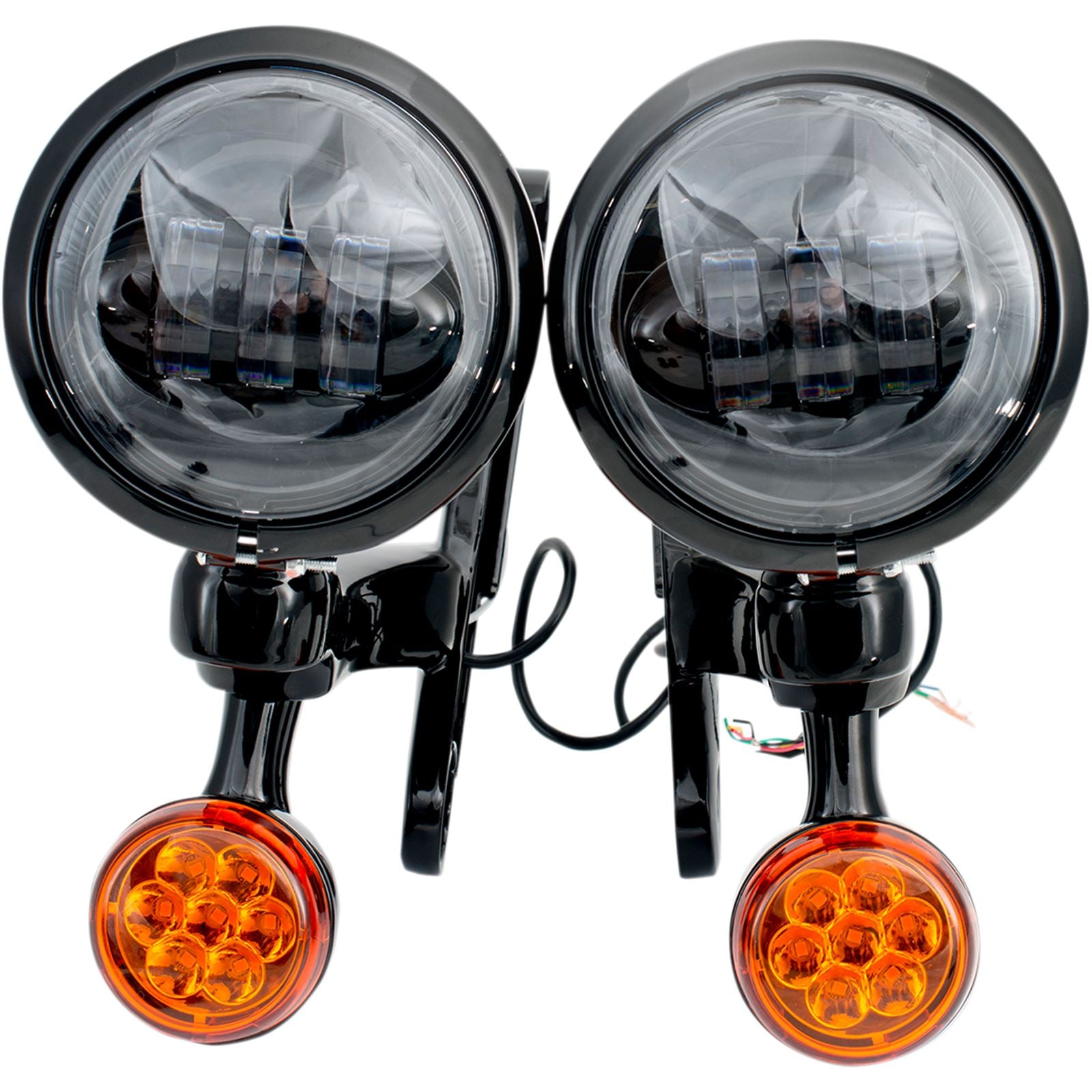 Rivco Products LED Turn/Run Lights 4-1/2" - Black/Black [MPN: MV195]_466697