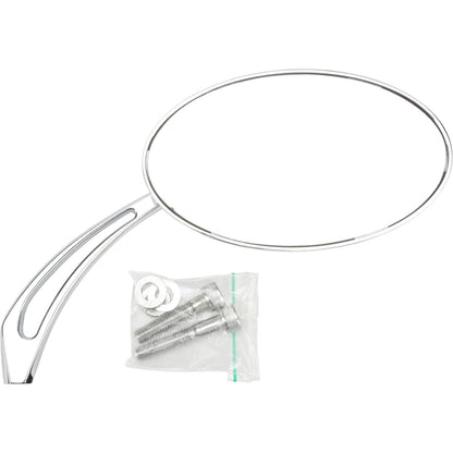 Harddrive Chrome  Oval Arrow Mirror ES-211+A10_1478677