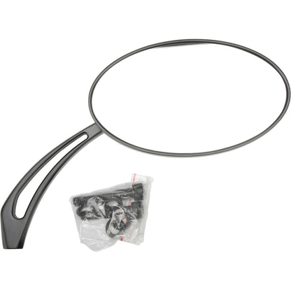 Harddrive Black Oval Arrow Mirror ES-211+A10B_242601