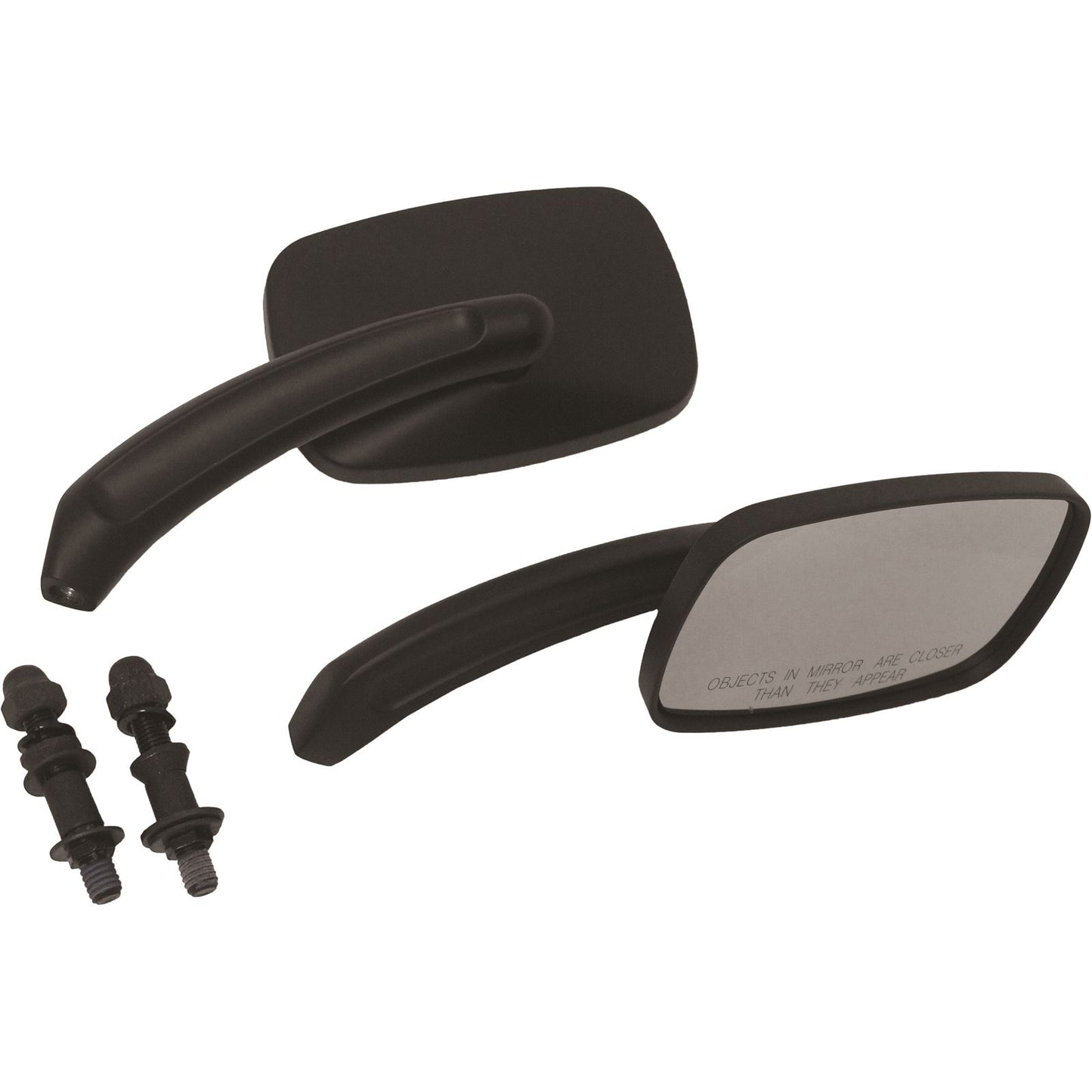 Harddrive Mirrors Black Rectangle Black 18-138_242627