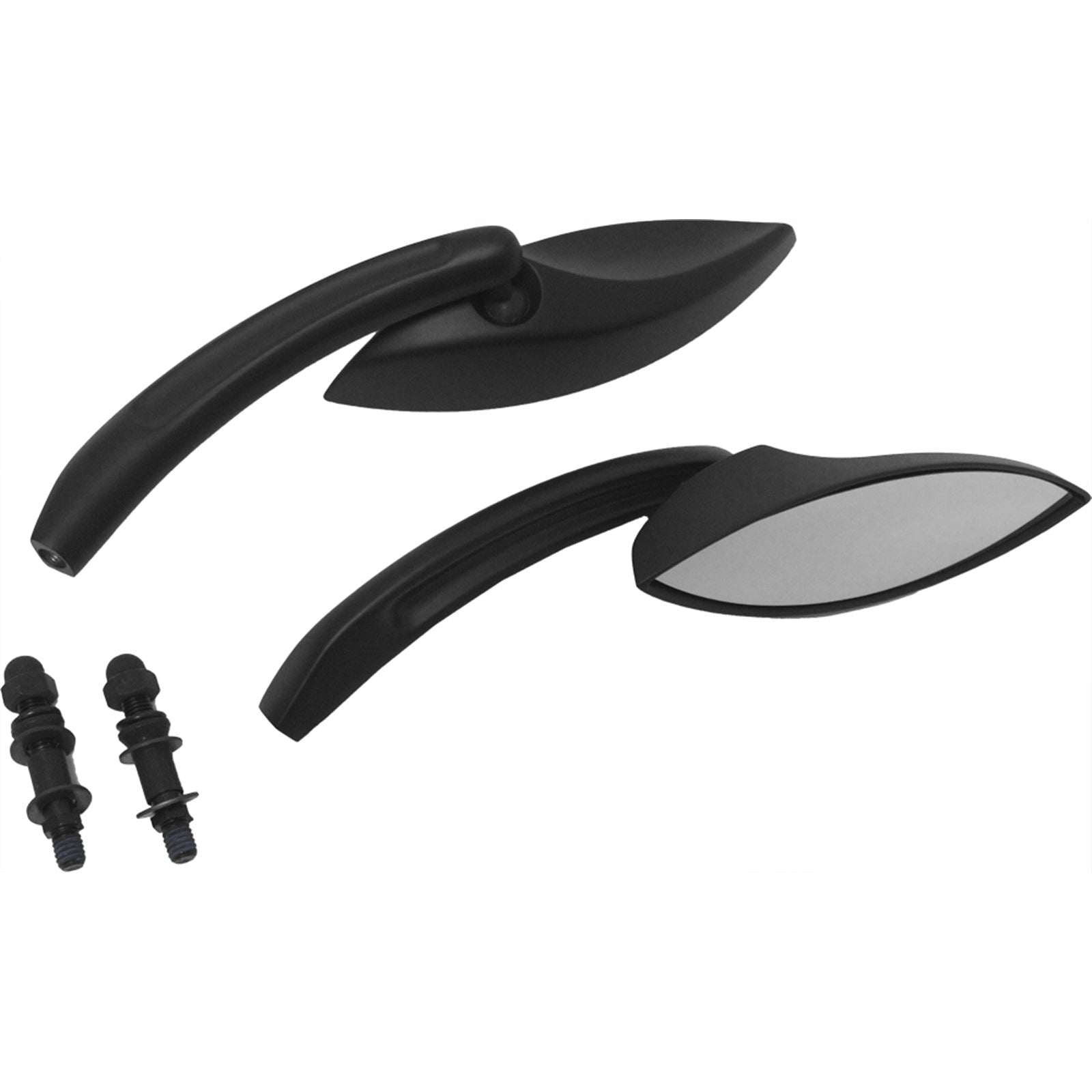 Harddrive Mirrors Black Elliptical Black [MPN: 18-223]_242633