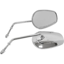 Harddrive Chrome Mirror OE Style Tapered Long Stem Chrome  18-500_242638