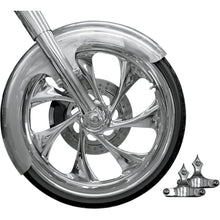 RC Components Builder Front Fender Kit with Chrome Adapters for 23" Wheel [MPN: FNDRKT23]_462933