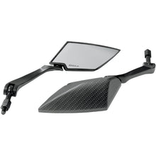 Koso Clear Lens Mirror - Carbon Fiber/Black [MPN: OA016CK2]_410013