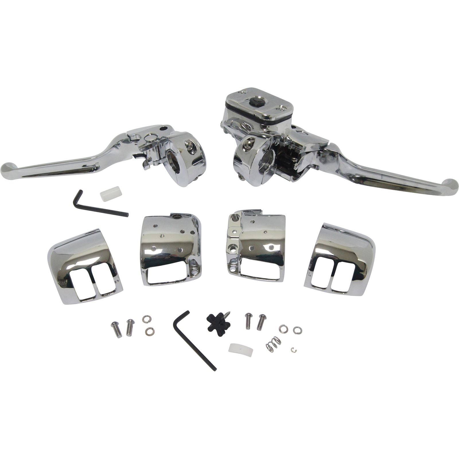 Harddrive Handlebar Controls 11/16 Master Cylinder w/ Out Switches Chrome 96-06 26-094_242661