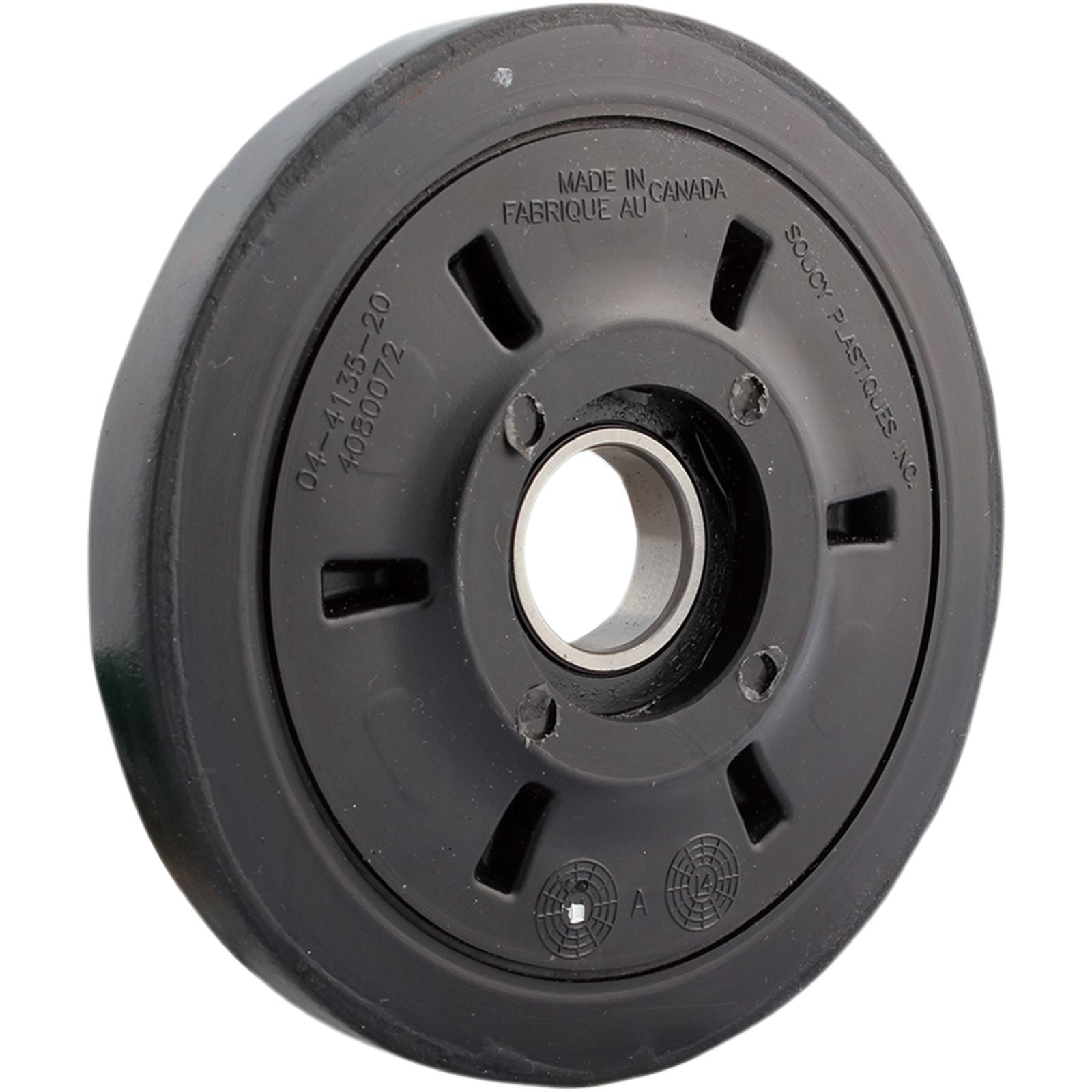 Kimpex Idler Wheel with Bearing 60042RS - Black - 135 mm x 25 mm [MPN: 04-4135-20]_408745