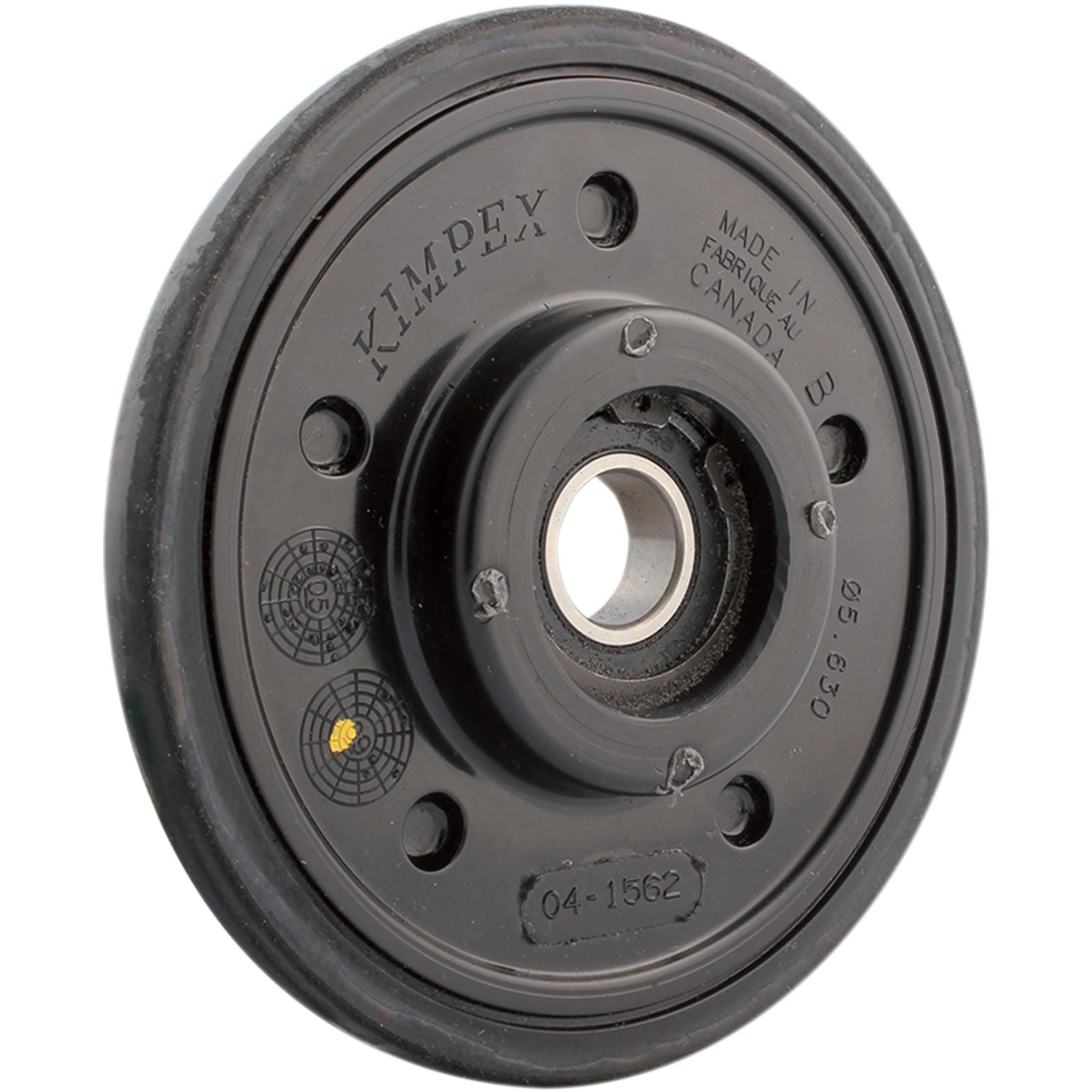 Kimpex Idler Wheel with Bearing Black - Group 2 - 5.63" (thin) x 20 mm 04-1562-20_408737