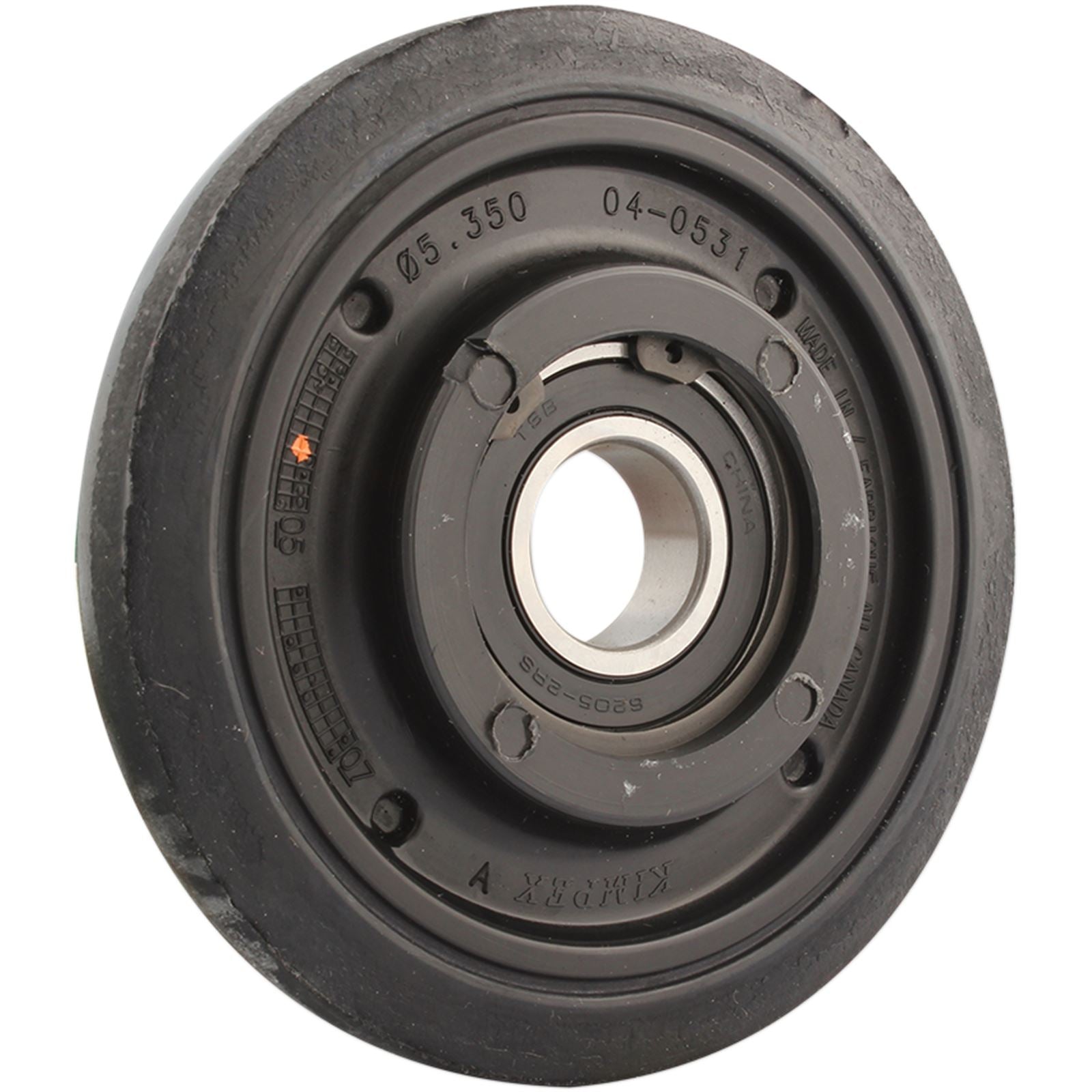 Kimpex Idler Wheel with Bearing 62052RS - Black - Group 8 - 5.35" x 0.75" 04-0531-20_408695