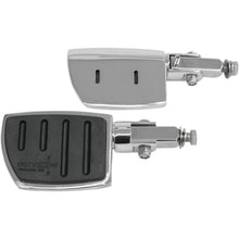 Rivco Products Flatfoot Wide Pegs - Chrome [MPN: PEGSW]_466630