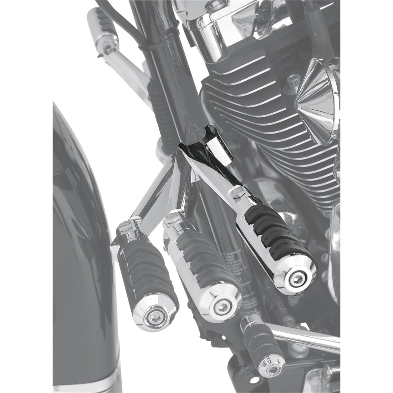 Rivco Products Adjustable Frame Mount Peg - Chrome - 1.25" [MPN: HD003]_466587