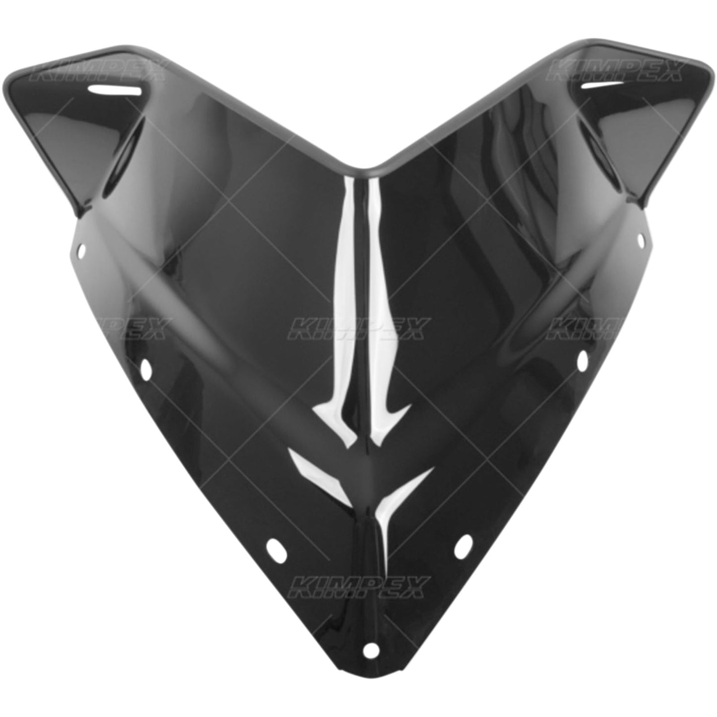 Kimpex Windshield - Black - Low for Polaris 06-240_408366