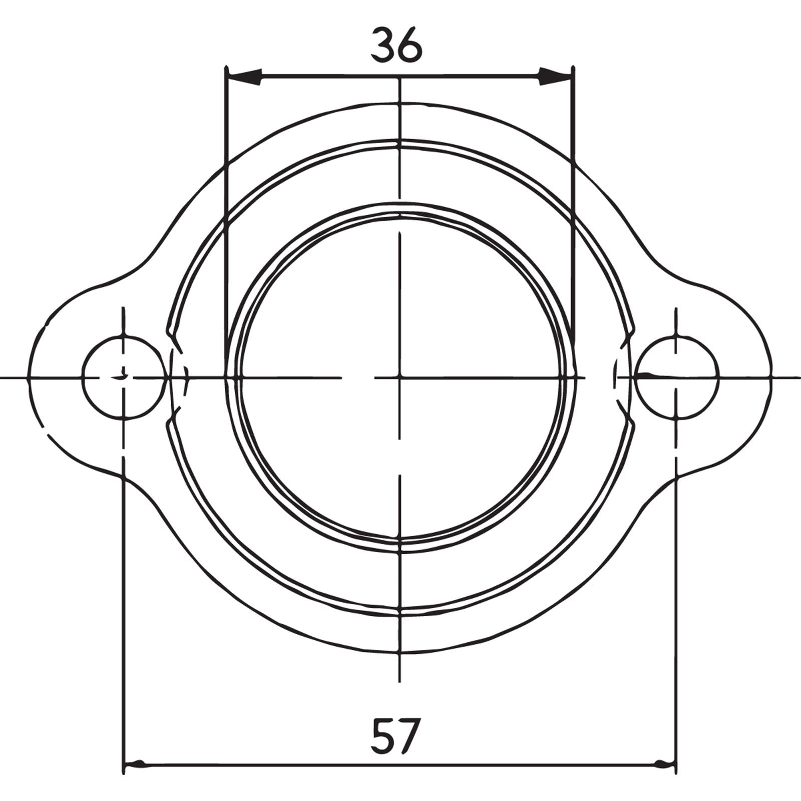 Kimpex Carburetor Flange for Polaris [MPN: 07-100-08]_408220