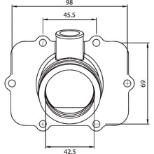 Kimpex Carburetor Flange for Ski-Doo 07-100-33_408226