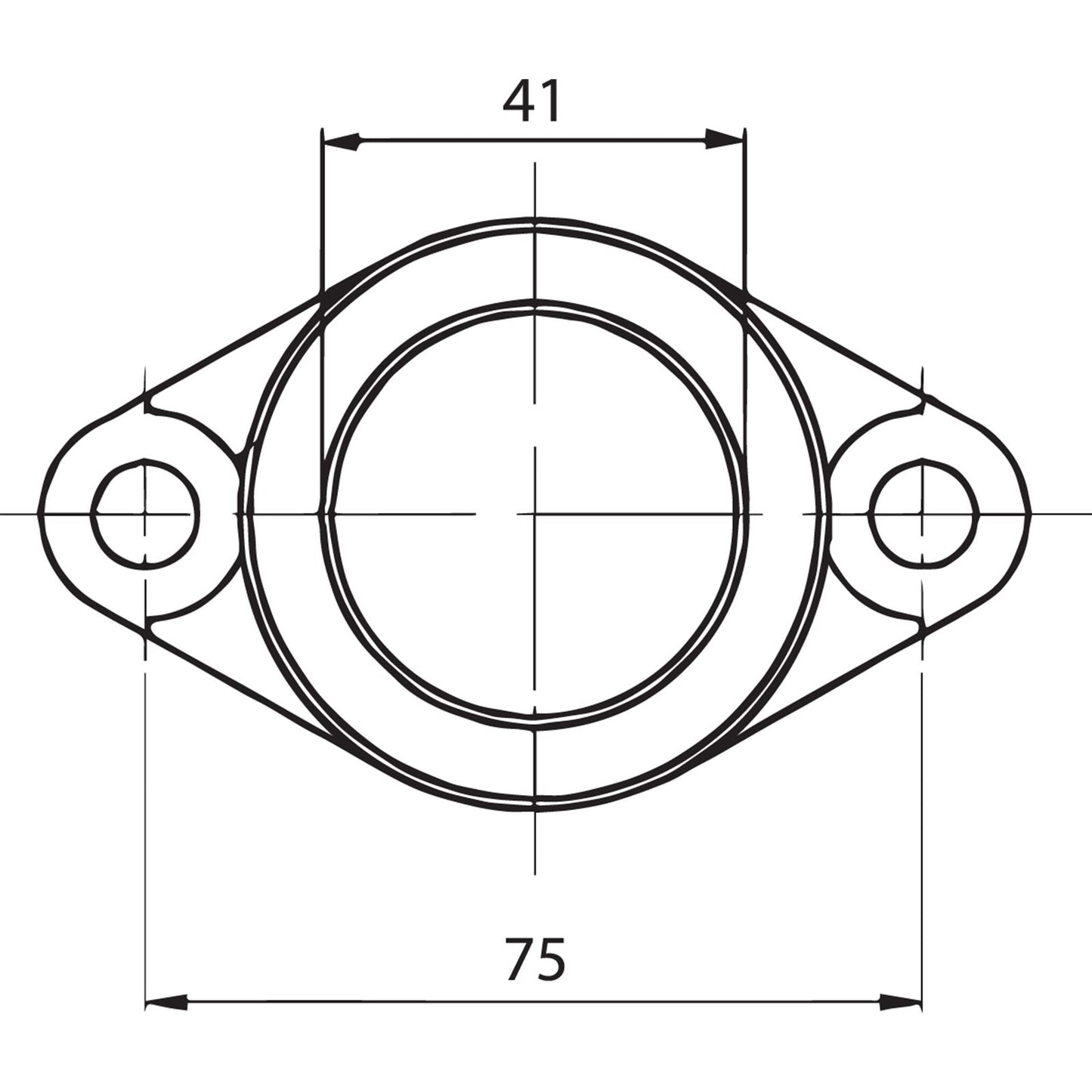 Kimpex Carburetor Flange for Polaris 07-300-01_408230