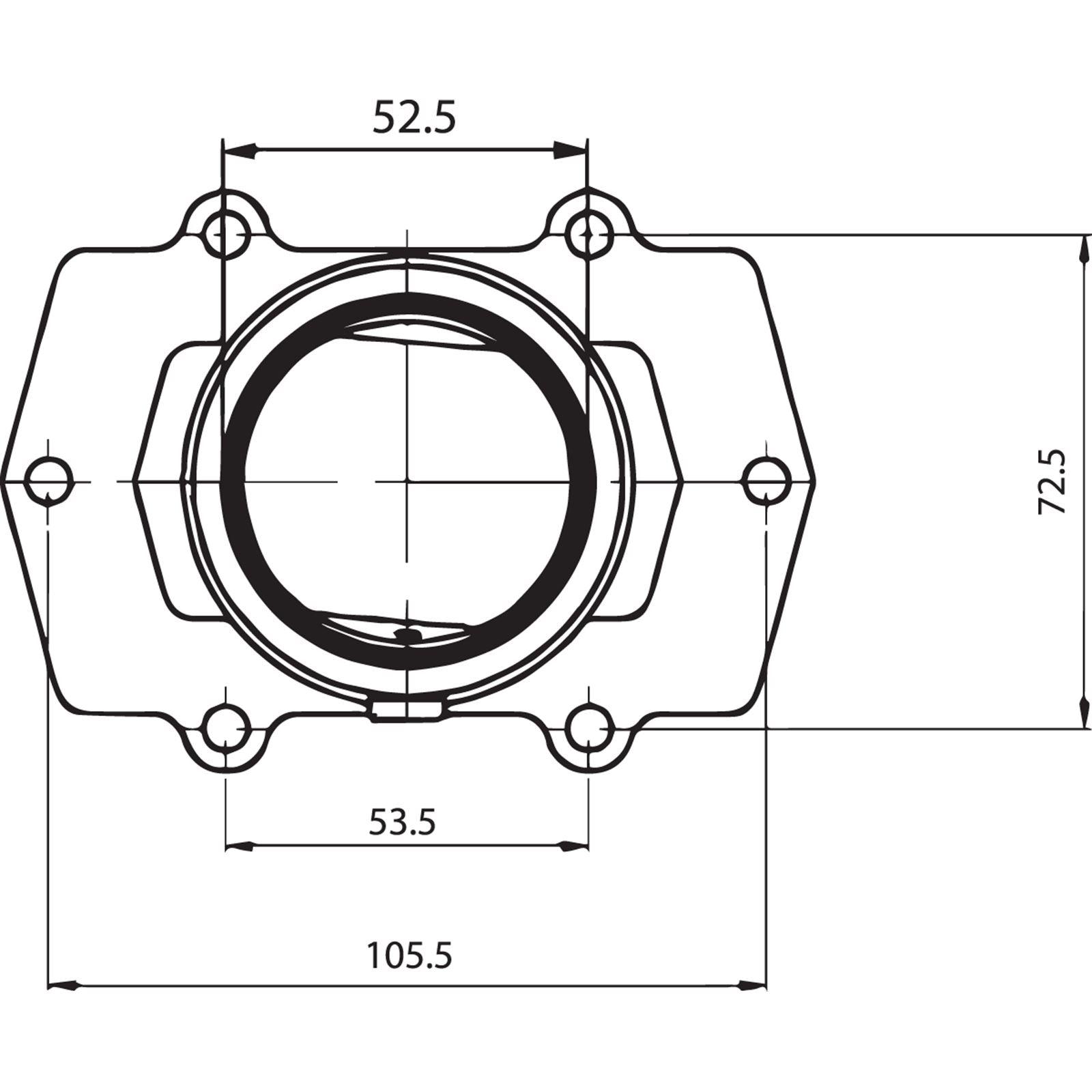 Kimpex Carburetor Flange, Arctic Cat 07-101-05_408182