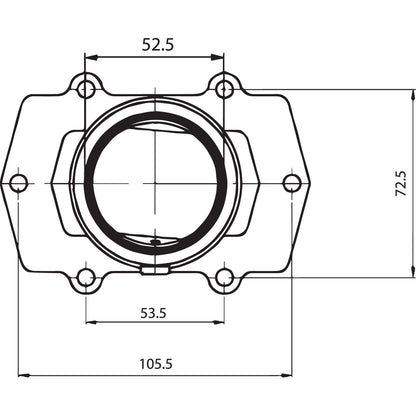 Kimpex Carburetor Flange, Arctic Cat 07-101-05_408182