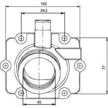 Kimpex Carburetor Flange for Polaris 07-100-51_407986