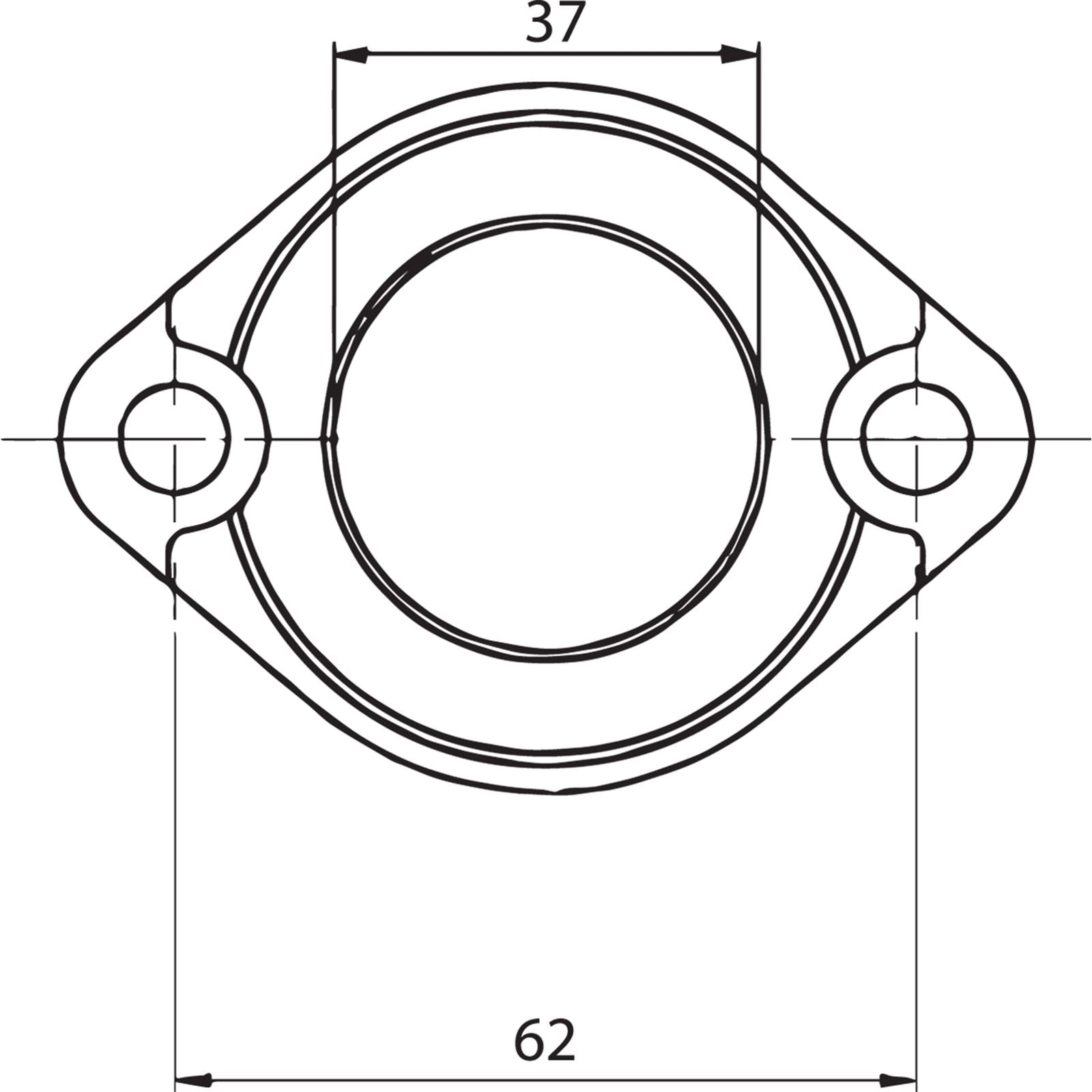 Kimpex Carburetor Flange for Polaris 07-100-58_407995