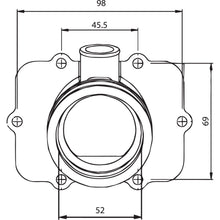 Kimpex Carburetor Flange for Ski-Doo 07-100-32_407974
