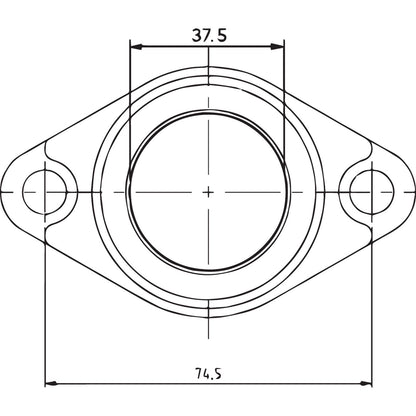 Kimpex Carburetor Flange for Polaris 07-100-46_407981