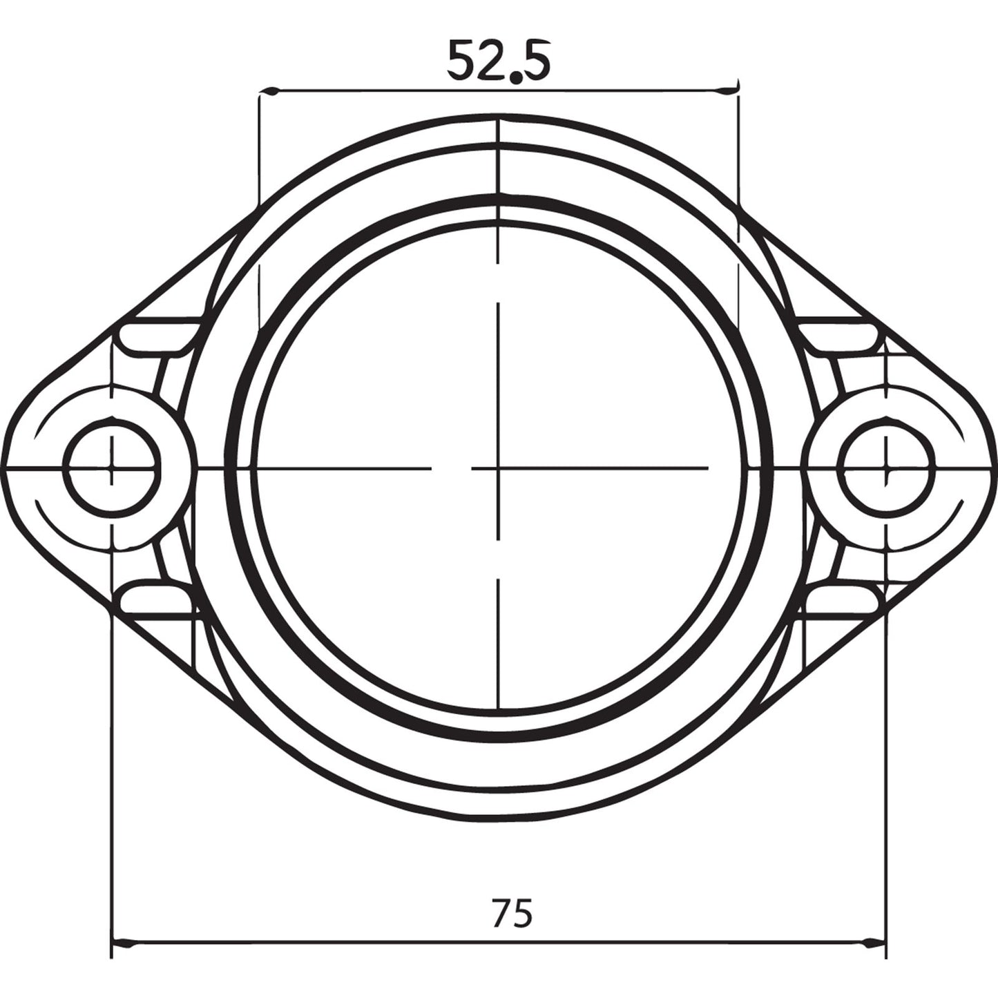 Kimpex Carburetor Flange, Arctic Cat 07-100-26_407971