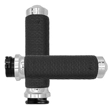 Avon Grips Cable Throttle Memory Foam Grip - Chrome MF-63-CH_242871