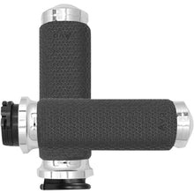 Avon Grips Cable Throttle Memory Foam Grip Chrome MF-63B-CH_347633
