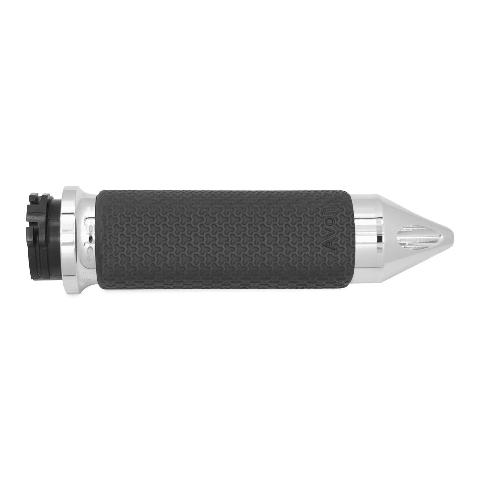 Avon Grips Cable Throttle Memory Foam Grip Chrome MF-63B-CH-SPK_242908