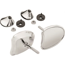 Harddrive Tapered Faring Mirrors Chrome  270332_242919