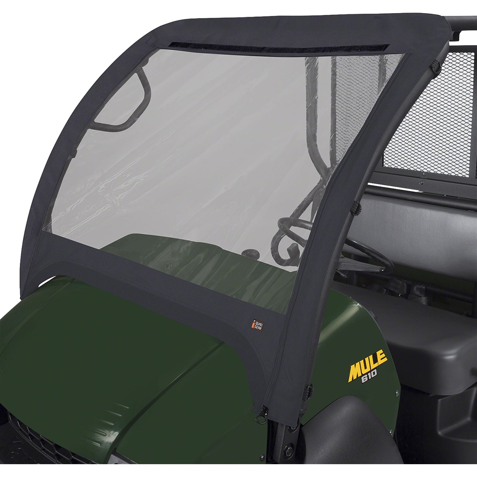 Classic Accessories Windshield - Black - Mule 600 [MPN: 18-094-010401-0]_359836