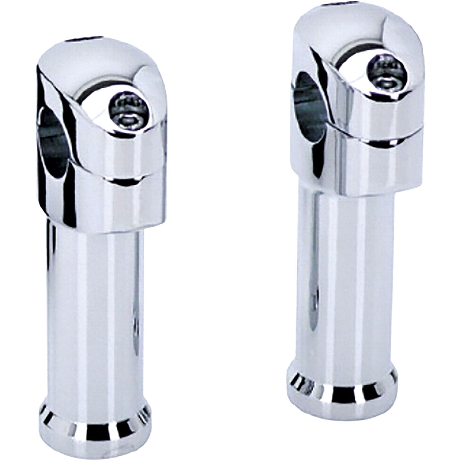 Harddrive Chrome  Riser Kit For 1.25" Diameter with  Separate Top Clamp 241593_242954