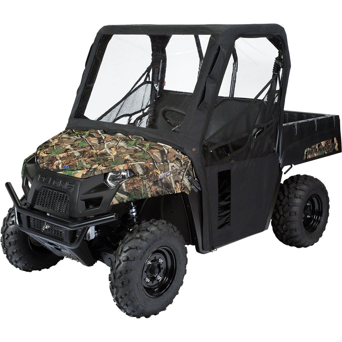 Classic Accessories Cab Enclosure - Half Door - Black - Rhino OPEN BOX [MPN: 18-124-010401-0]_2749816