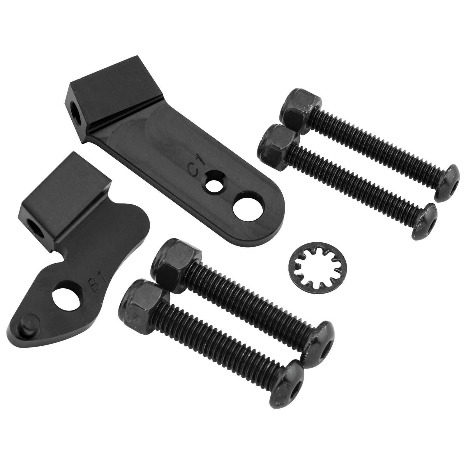 Powermadd Star Series Handguard Mounts '96-17 FXD '96-07 Touring 34261_242965