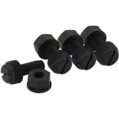 Bolt MC Hardware License Plate Bolts/Nuts - 4/Pack LPFNYLON_242993
