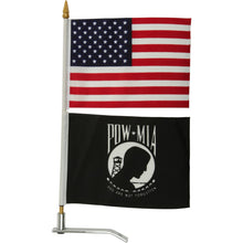 Harddrive Flag/Mount USA/POW MIA Trunk Tab Mount 77-014_243017