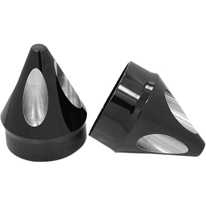 Avon Grips Axle Nut Cover Spike Black 1" AXL-SPK-ANO_347476